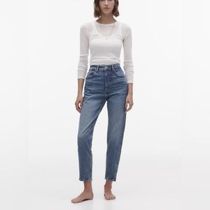 Zara mom jeans
